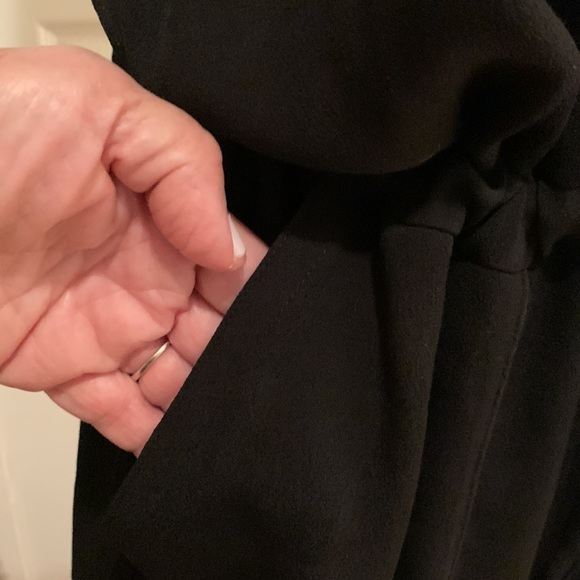 Monrow Twill Pocket Dress with Waist Drawcord • Size L - Picture 8 of 16